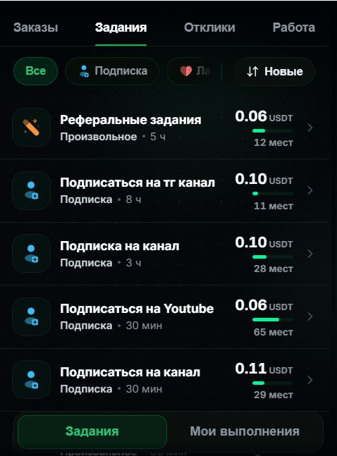 WorkHub - legkii` i by`stry`i` zarabotok cherez TG bota